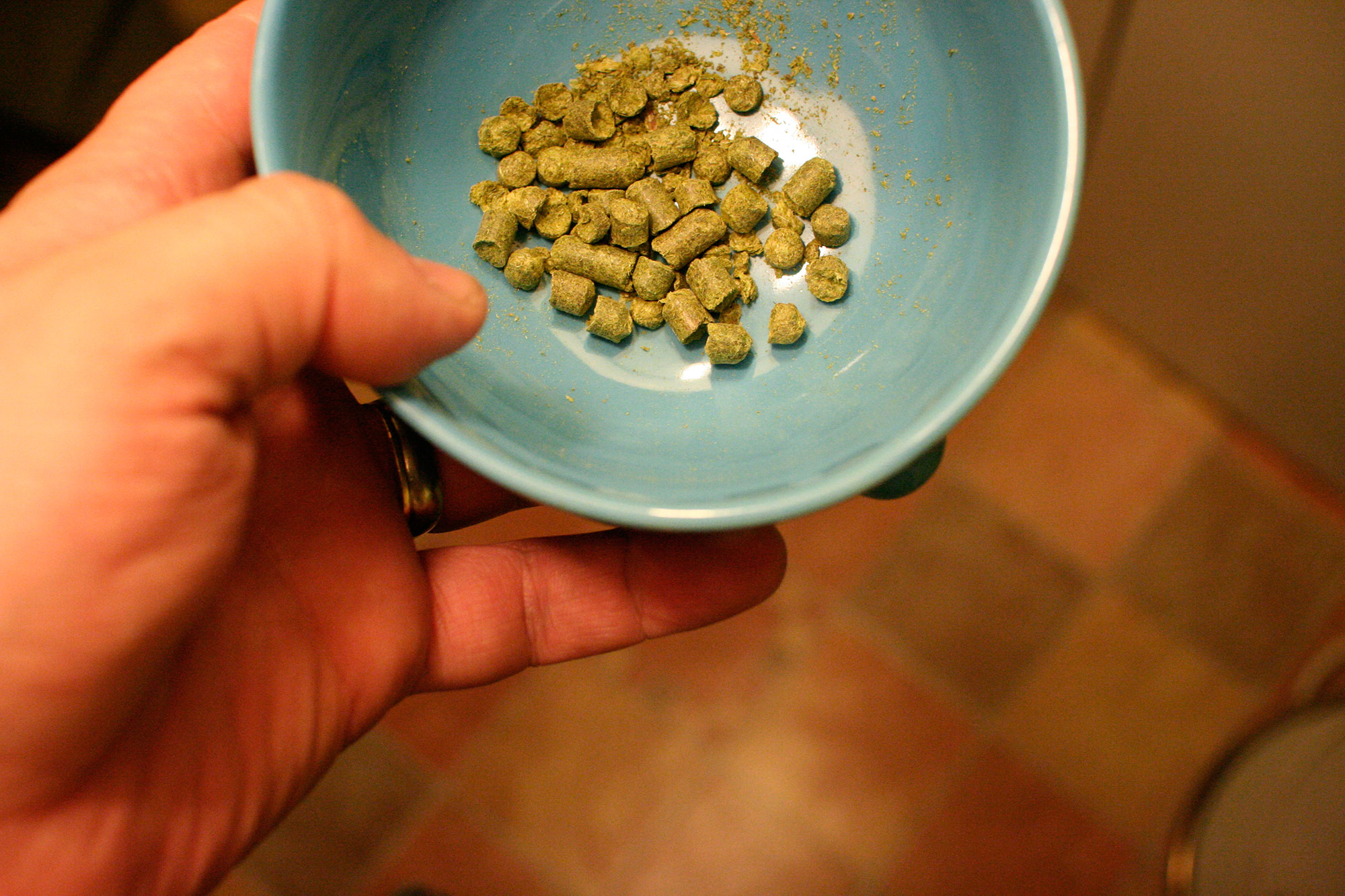 Hops pellets